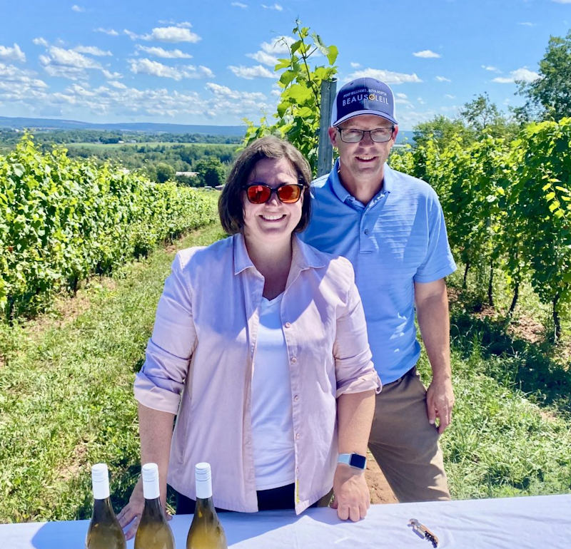 Melanie and Jake Eelman, Beausoleil Farmstead