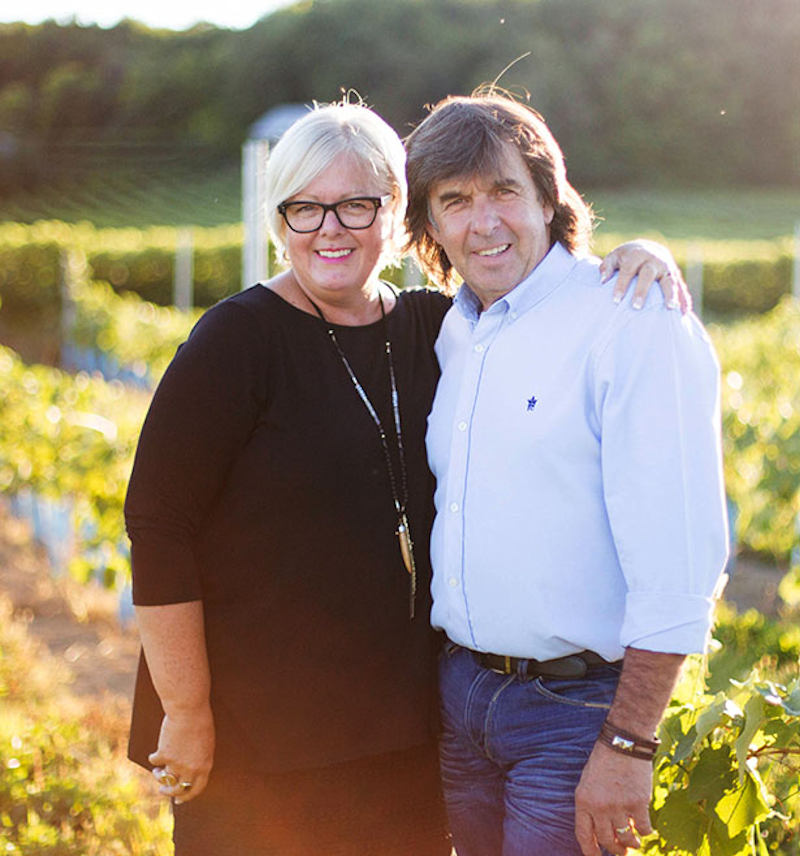 Andre Lauzon and Syvie D'Amours Vignoble Les Vents d’Ange 