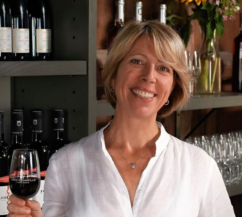 Anne-Marie Lemire / Léon Courville's vineyard!