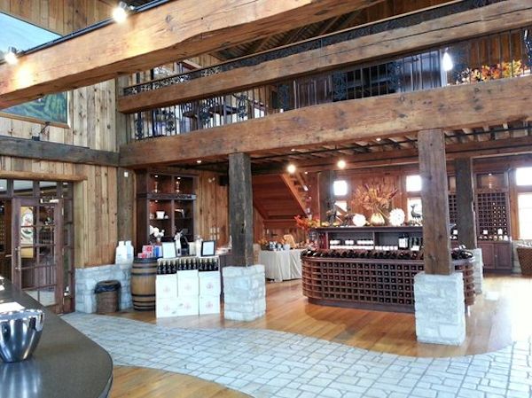 peninsula Ridge tasting room
