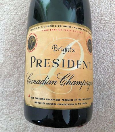 Brights President Canadian Champagne
