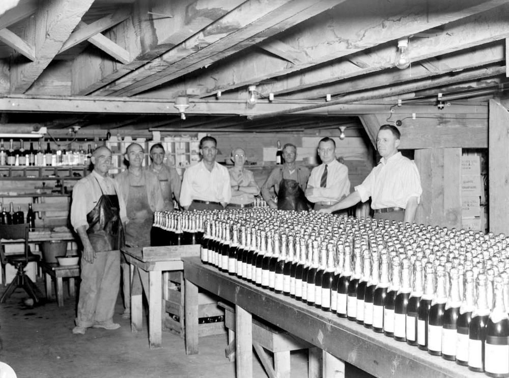 1932 Calone wines warehouse