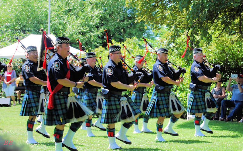 Delta Pipe Band photo by Robert A Bell
