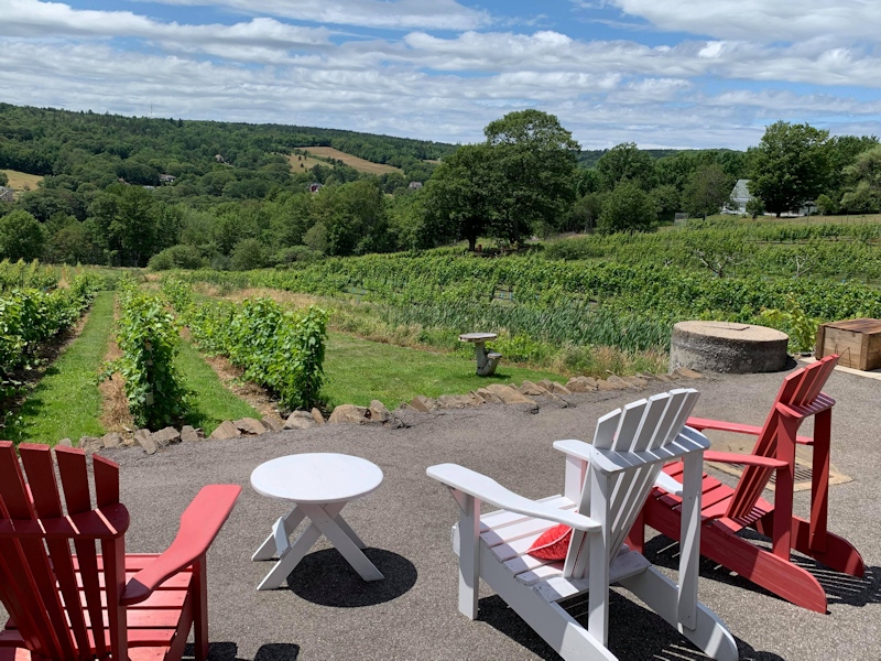 Bear River Vineyard Nova Scotia