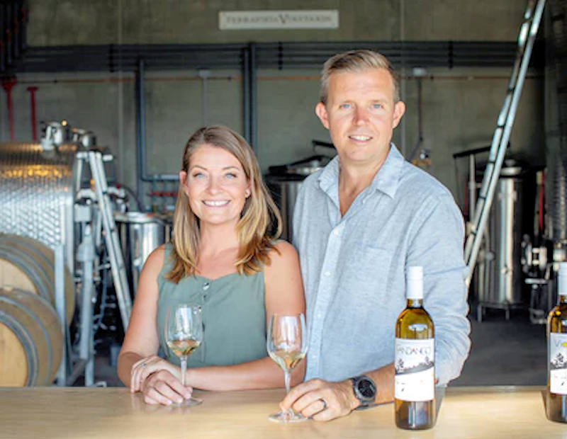 Dallas and Eric Thor - Terravista Vineyards