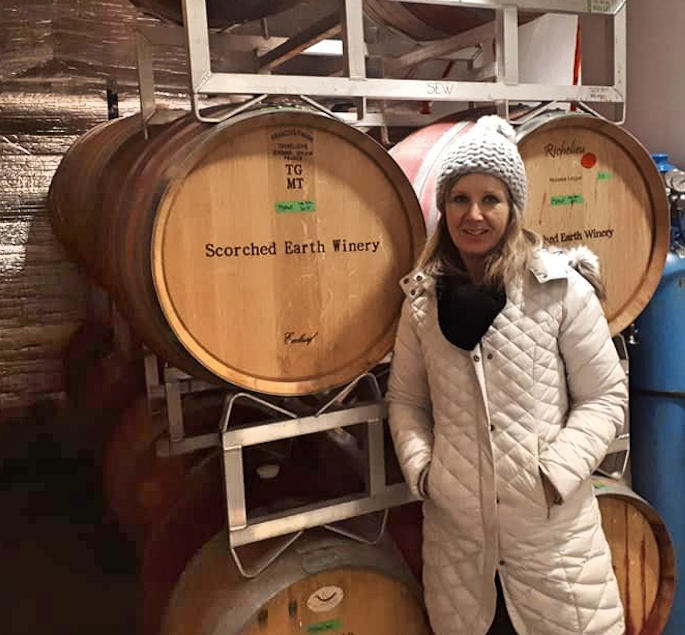Anita Pazdernick- Scorched Earth Winery