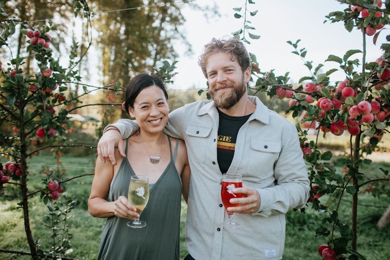 Kim Sparrow - Jamie Armstrong -Banditry Cider