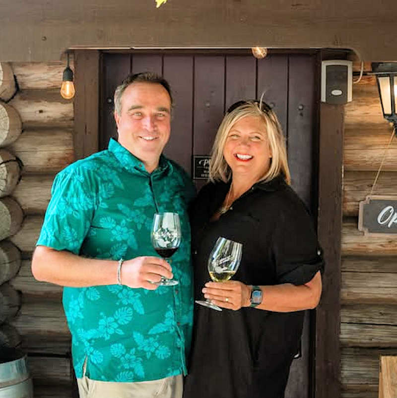 Dermott and Danielle Hutton ~ Fairview Cellars
