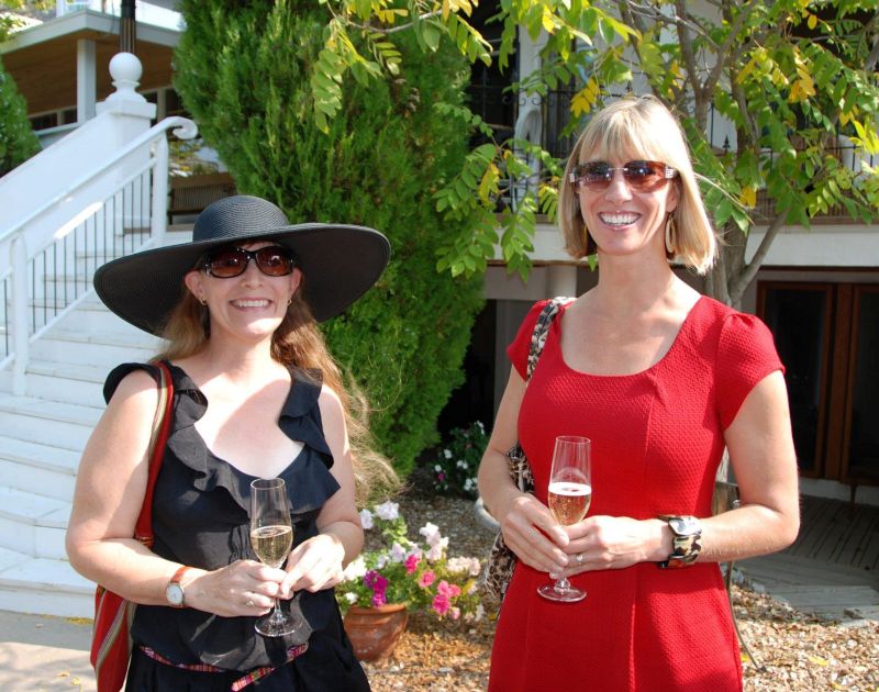 Kathy Malone and Jennifer Molgate