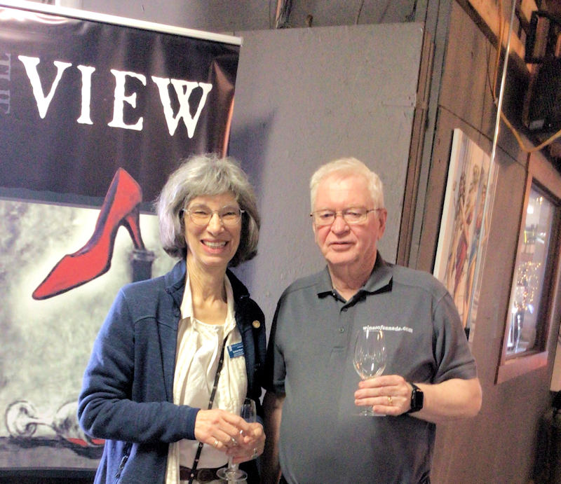 SI Governor Suzann Heron and Bob Bell