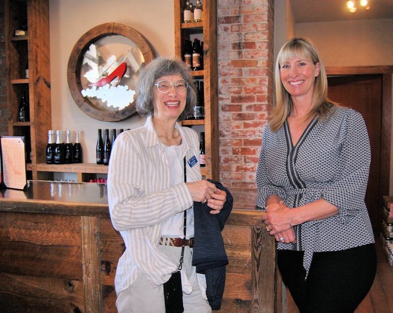 Govenor Susan Heron and Jennifer Turton Molgat