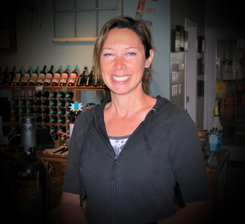 Gina Fernandes Harfman winemaker owner Nostalgia Wines Inc photo by RobertA Bell