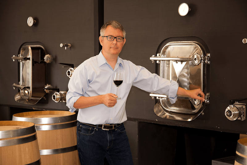 Michael Clark is the winemaker and General Manger. He is also the co-owner of the Clos du Soleil.